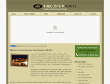 Tablet Screenshot of customhousenelson.co.nz